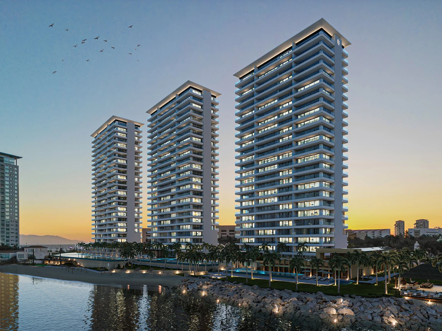 Marina Towers render