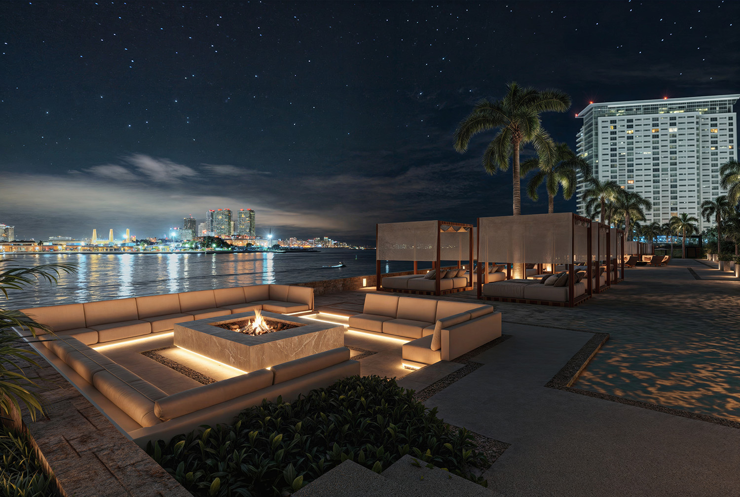 MARINA TOWERS render